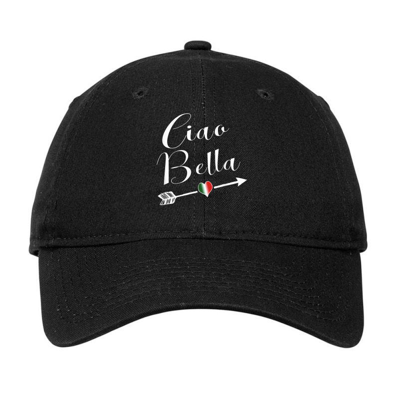 Ciao Bella T Shirt Adjustable Cap | Artistshot