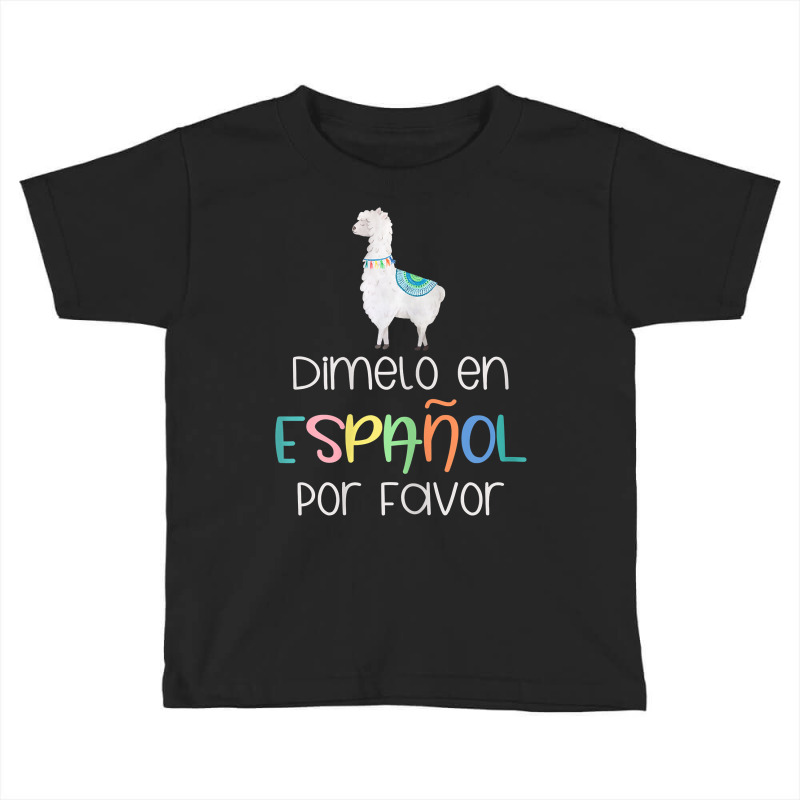 Womens En Espanol Por Favor Maestra Bilingual Spanish Teacher T Shirt Toddler T-shirt by kryloxsiriaso4 | Artistshot