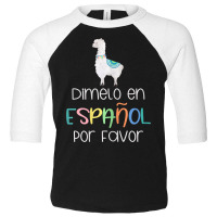 Womens En Espanol Por Favor Maestra Bilingual Spanish Teacher T Shirt Toddler 3/4 Sleeve Tee | Artistshot