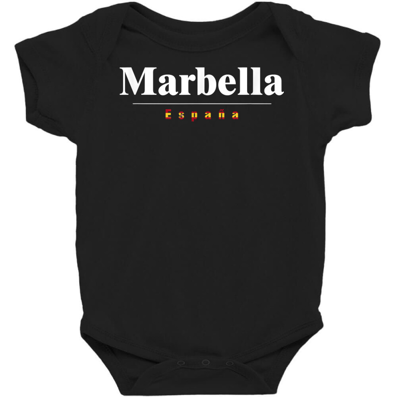 Marbella Spain T Shirt Baby Bodysuit | Artistshot