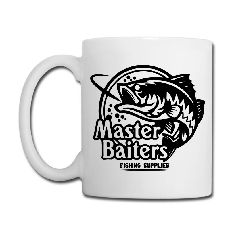 Custom Master Baiters Funny Fishing Coffee Mug By Alex Marcus