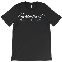 Greenport Long Island Ny Oars Graphic T Shirt T-shirt | Artistshot