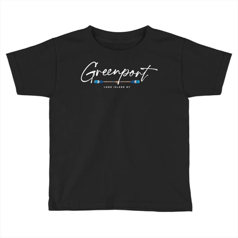 Greenport Long Island Ny Oars Graphic T Shirt Toddler T-shirt | Artistshot