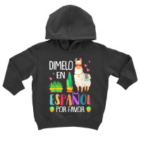 Womens En Espanol Por Favor Bilingual Spanish Teacher Gifts T Shirt Toddler Hoodie | Artistshot