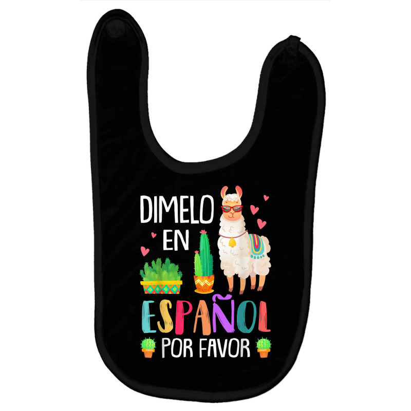 Womens En Espanol Por Favor Bilingual Spanish Teacher Gifts T Shirt Baby Bibs by riesshrpulice9gx | Artistshot