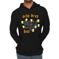 Octo Beer Fest Funny Octopus Oktoberfest Lightweight Hoodie | Artistshot