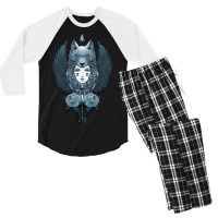 Native Girl Men's 3/4 Sleeve Pajama Set | Artistshot