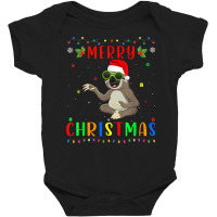 Xmas Light Sloth Design Matching Christmas Pajama T Shirt Baby Bodysuit | Artistshot