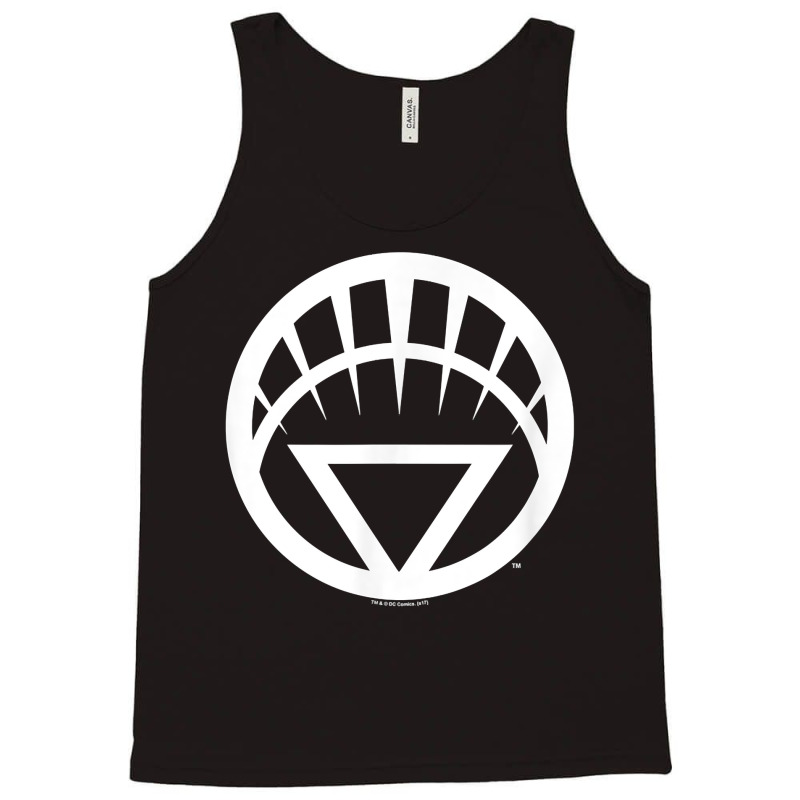 Green Lantern White Emblem T Shirt Tank Top | Artistshot