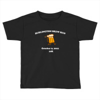 Burlington Brew Run T Shirt Toddler T-shirt | Artistshot