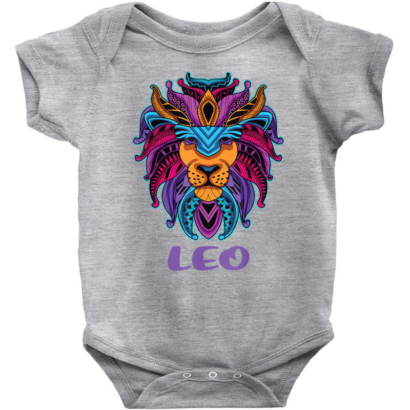 Leo Lion Zodiac Symbol Horoscope Astrology Birthday Gift T Shirt Baby Bodysuit by shoaibmolleda | Artistshot