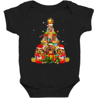 English Springer Spaniel Christmas Tree X Mas T Shirt Baby Bodysuit | Artistshot