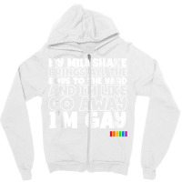 My Milkshake Brings All The Boys Lgbt Pride Month Tank Top Zipper Hoodie | Artistshot