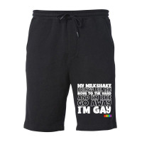 My Milkshake Brings All The Boys Lgbt Pride Month Tank Top Fleece Short | Artistshot