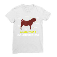 Goat Lovers Apparel Pet Meme Animal Pun Funny Kalahari Goat Ladies Fitted T-shirt | Artistshot