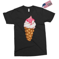 Bubble Waffle Ice Cream T  Shirt Egg Bubble Waffle Vanilla Ice Cream W Exclusive T-shirt | Artistshot