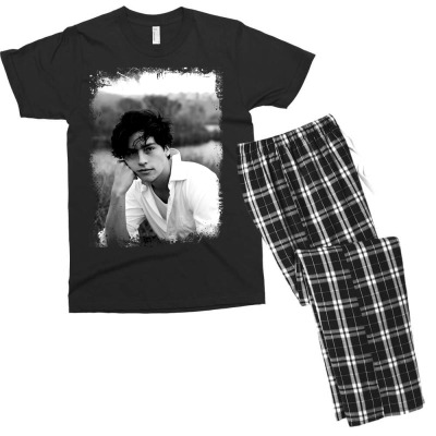 Cole Sprouse Men's T-shirt Pajama Set Designed By Sengul