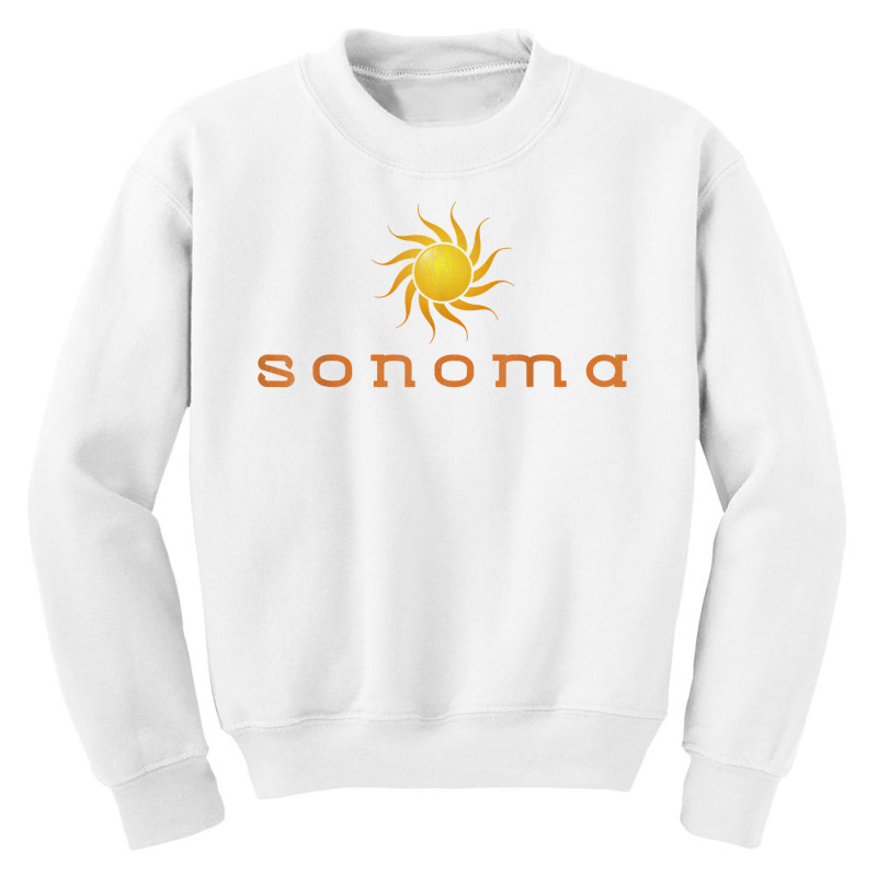 Vintage Sonoma California Sunshine T Shirt Youth Sweatshirt by michealamifflin | Artistshot