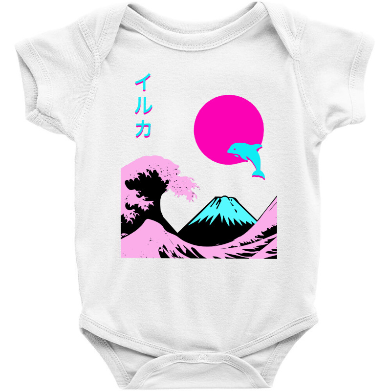 Retro Aesthetic Iruka Tee With Japanese Baby Bodysuit | Artistshot