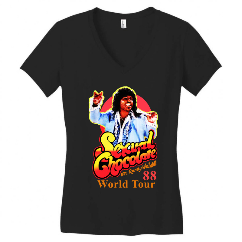 Randy Chocolate Women's V-neck T-shirt | Artistshot