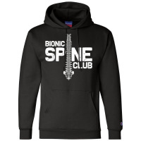 Funny Spine Surgery Gift For Men Women Bionic Spine Club T Shirt Champion Hoodie | Artistshot