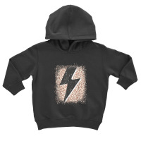 Womens Leopard Cheetah Thunder Print Cool Lightning Bolt Toddler Hoodie | Artistshot