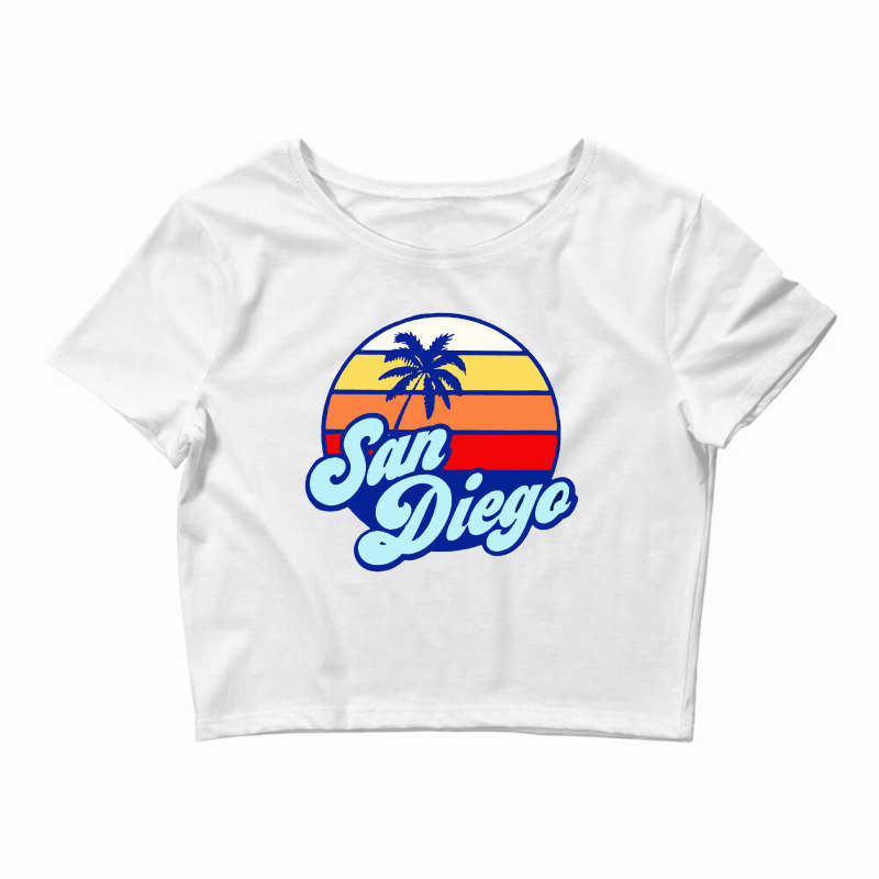 San Diego California Crop Top | Artistshot