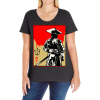 Samurai Costume Ladies Curvy T-shirt | Artistshot