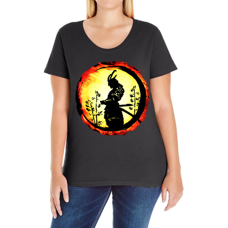 Samurai Bushido Tee Japan Ladies Curvy T-shirt | Artistshot