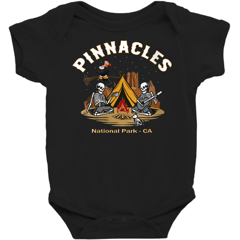 Womens Pinnacles National Park California Condor Funny Campers V Neck Baby Bodysuit by kadrienstang | Artistshot