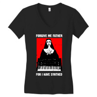 Sintetizador Vintage Synthesizer Women's V-neck T-shirt | Artistshot