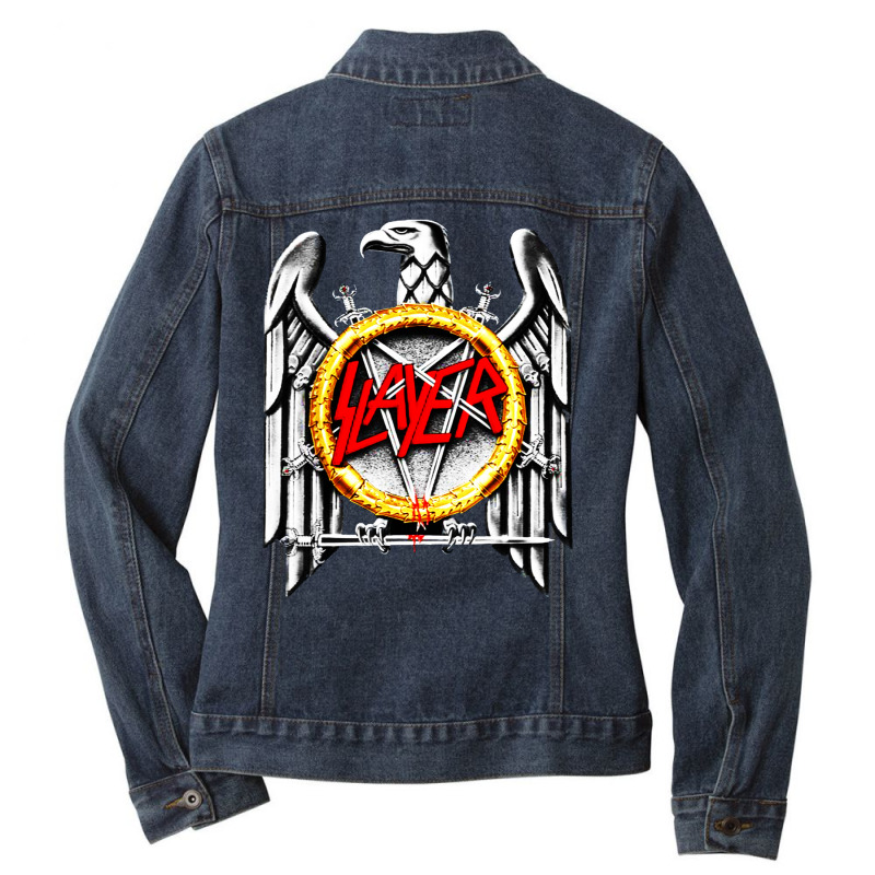 Silver Eagle Ladies Denim Jacket | Artistshot