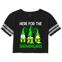 The Shenanigans Cute Green Scorecard Crop Tee | Artistshot