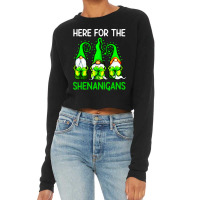 The Shenanigans Cute Green Cropped Sweater | Artistshot