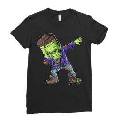 dab.bing fran  funny halloween gift men  zombie t shirt Ladies Fitted T-Shirt | Artistshot