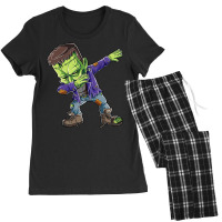 Dab.bing Fran  Funny Halloween Gift Men  Zombie T Shirt Women's Pajamas Set | Artistshot