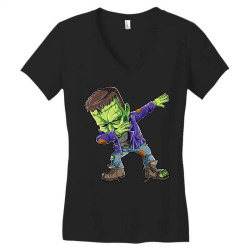 dab.bing fran  funny halloween gift men  zombie t shirt Women's V-Neck T-Shirt | Artistshot