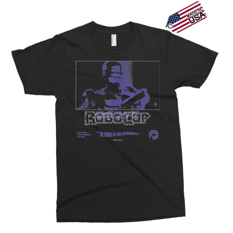 Robocop Part Man Part Machine All Cop Kanji Poster T Shirt Exclusive T-shirt | Artistshot