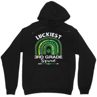 St Patrick Day Teacher Gift Cute Luckiest 3rd Grade Squad T Shirt Unisex Hoodie | Artistshot