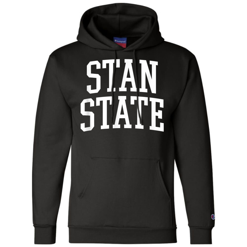 Stan State Athletic Arch College University Alumni T Shirt Champion Hoodie | Artistshot