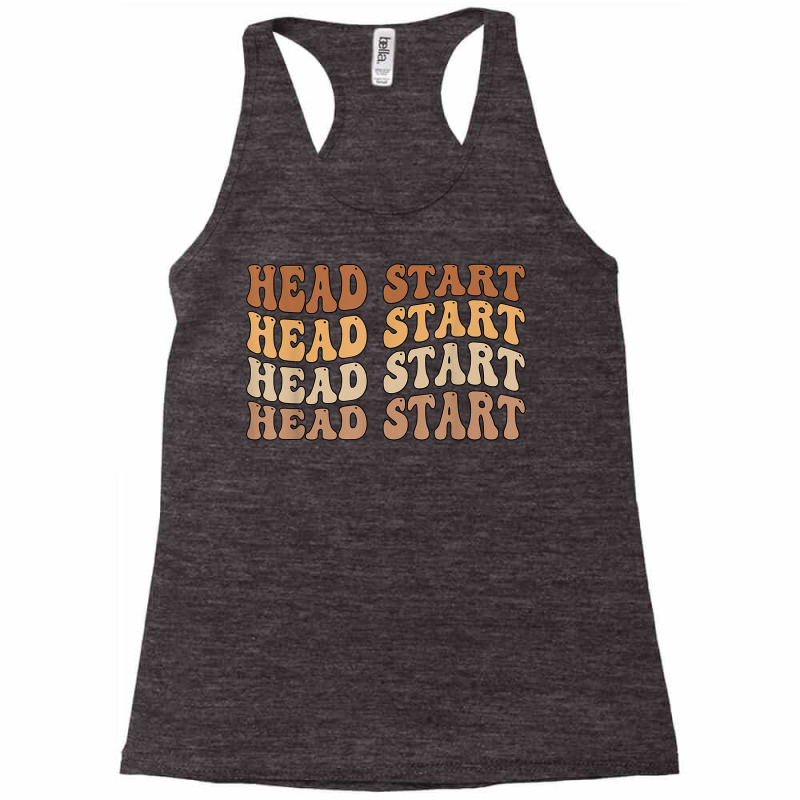 Head Start Teacher Head Start Student Groovy T Shirt Racerback Tank by cucciailleveretcq | Artistshot