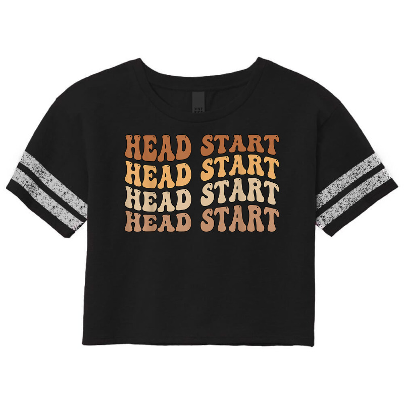 Head Start Teacher Head Start Student Groovy T Shirt Scorecard Crop Tee by cucciailleveretcq | Artistshot