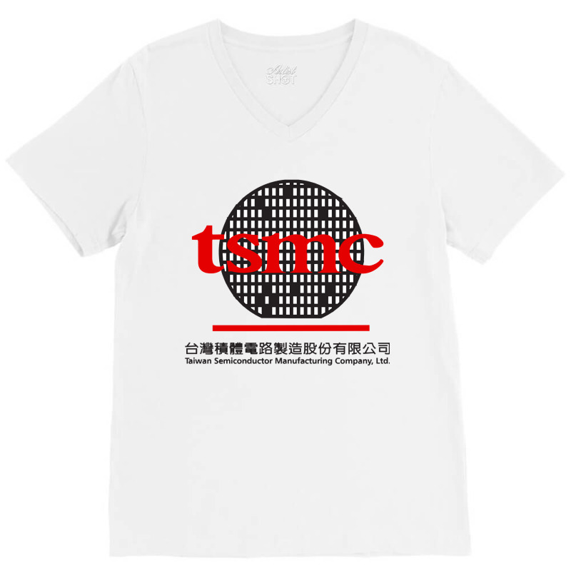 Tsmc Taiwan Semiconductor Company With Subtitles V-Neck Tee by JenniferMoquin | Artistshot