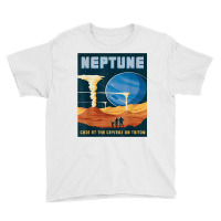 Retro Neptune Gaze At The Geysers On Triton Space Tourism T Shirt Youth Tee | Artistshot