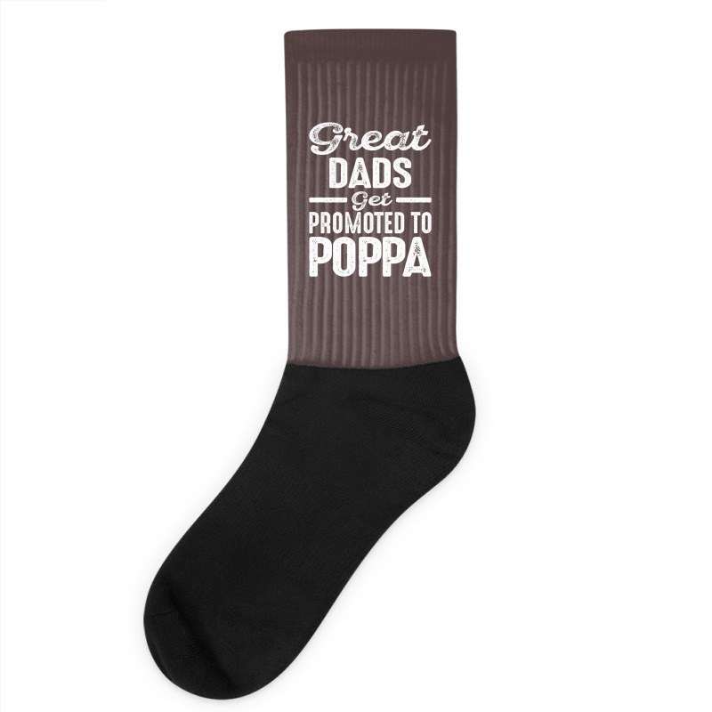 Promoted To Poppa Socks | Artistshot