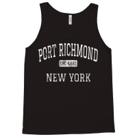 Port Richmond New York Staten Island Ny Vintage T Shirt Tank Top | Artistshot