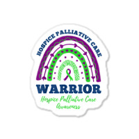 Rainbow Warrior Hospice Palliative Care Awareness T Shirt Sticker | Artistshot