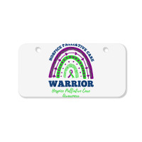 Rainbow Warrior Hospice Palliative Care Awareness T Shirt Bicycle License Plate | Artistshot