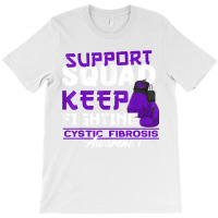 Awareness Support Squad I Lung Infections & Cystic Fibrosis T Shirt T-shirt | Artistshot