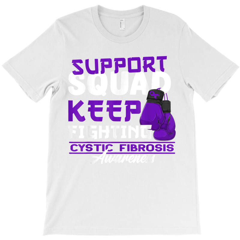 Awareness Support Squad I Lung Infections & Cystic Fibrosis T Shirt T-shirt | Artistshot